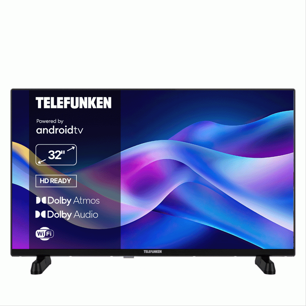 SKU: 32HA6002F/G TELEFUNKEN 32″ HD-READY ANDROID TV