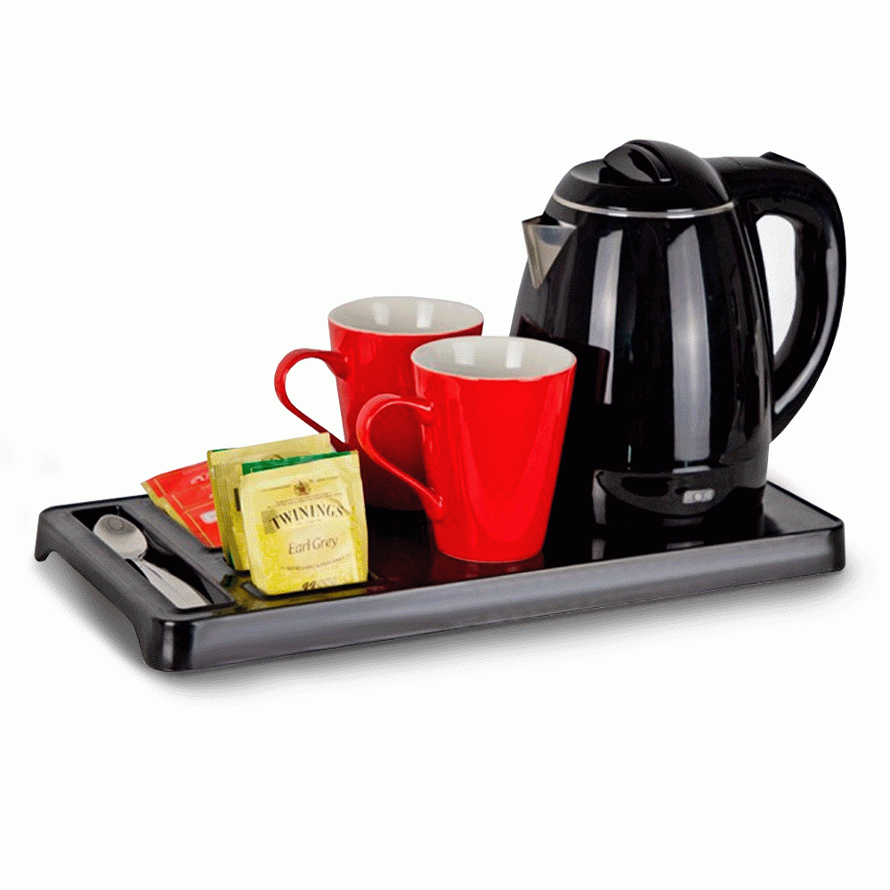SKU: D-TRAY MELAMINE WELCOME TRAY BLACK