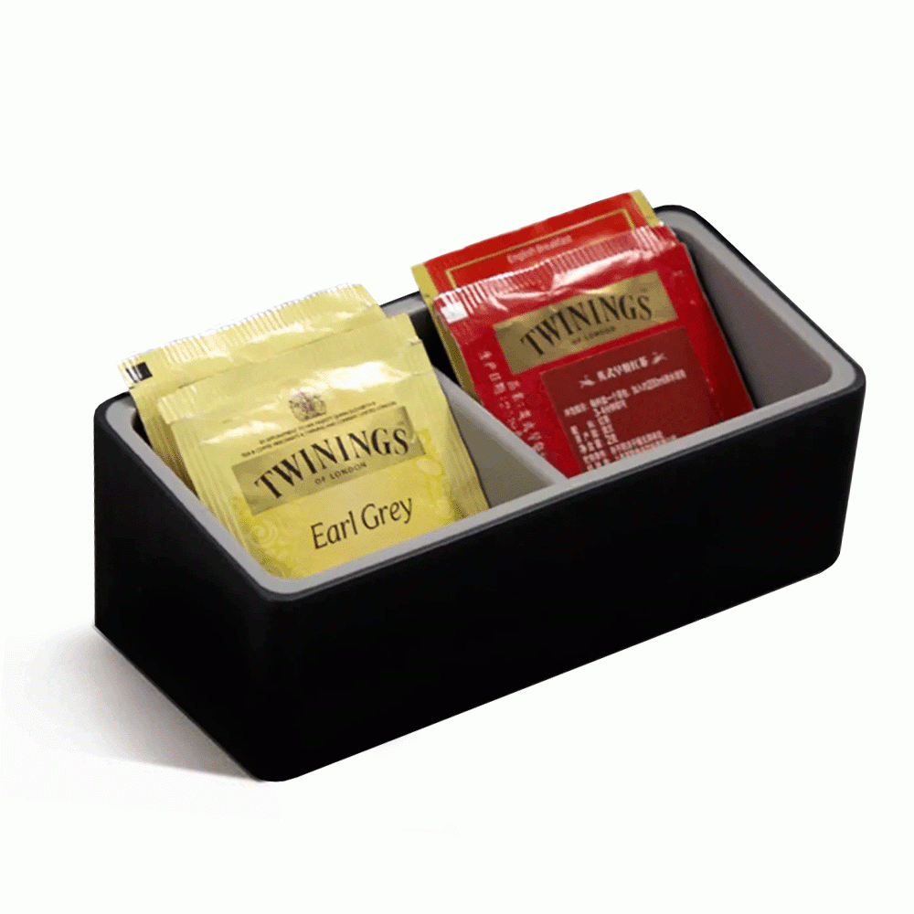 SKU: R2 DUAL COLOR ABS TEA BAG HOLDER