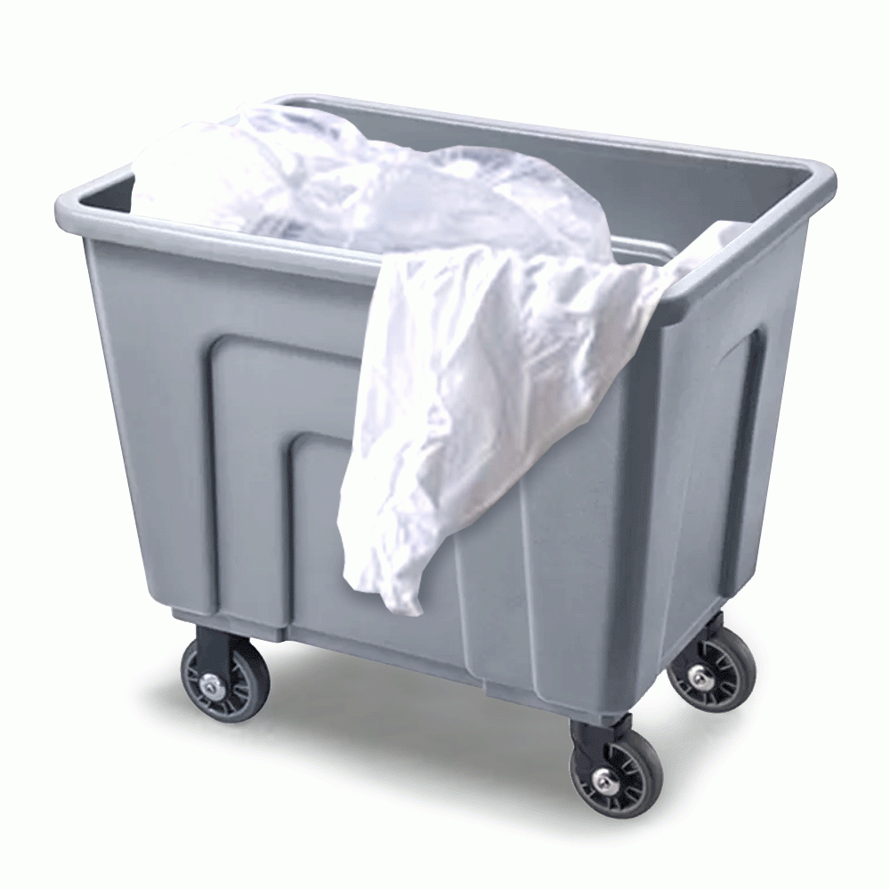 SKU: C-40S PLASTIC HEAVY DUTY LINEN LAUNDRY TROLLEY