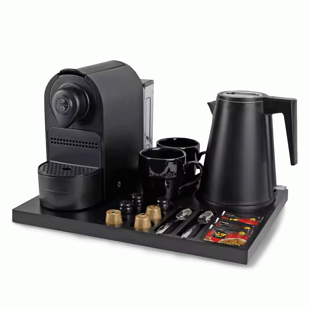 SKU: N42WBL-K81BL SET KETTLE 0.8L & WOODEN TRAY