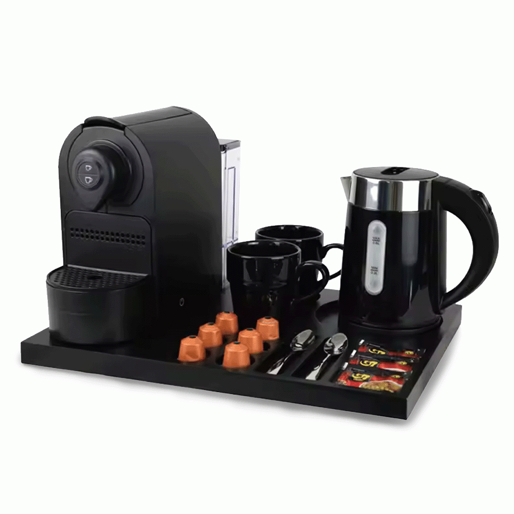 SKU: N42WBL-H1262BL SET KETTLE 0.6L & WOODEN TRAY