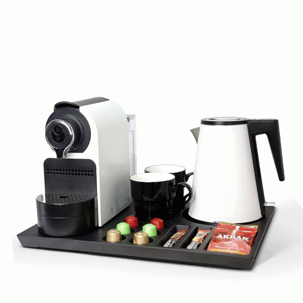 SKU: N42MBL-K81B&W SET KETTLE 0.8L & MELAMINE TRAY