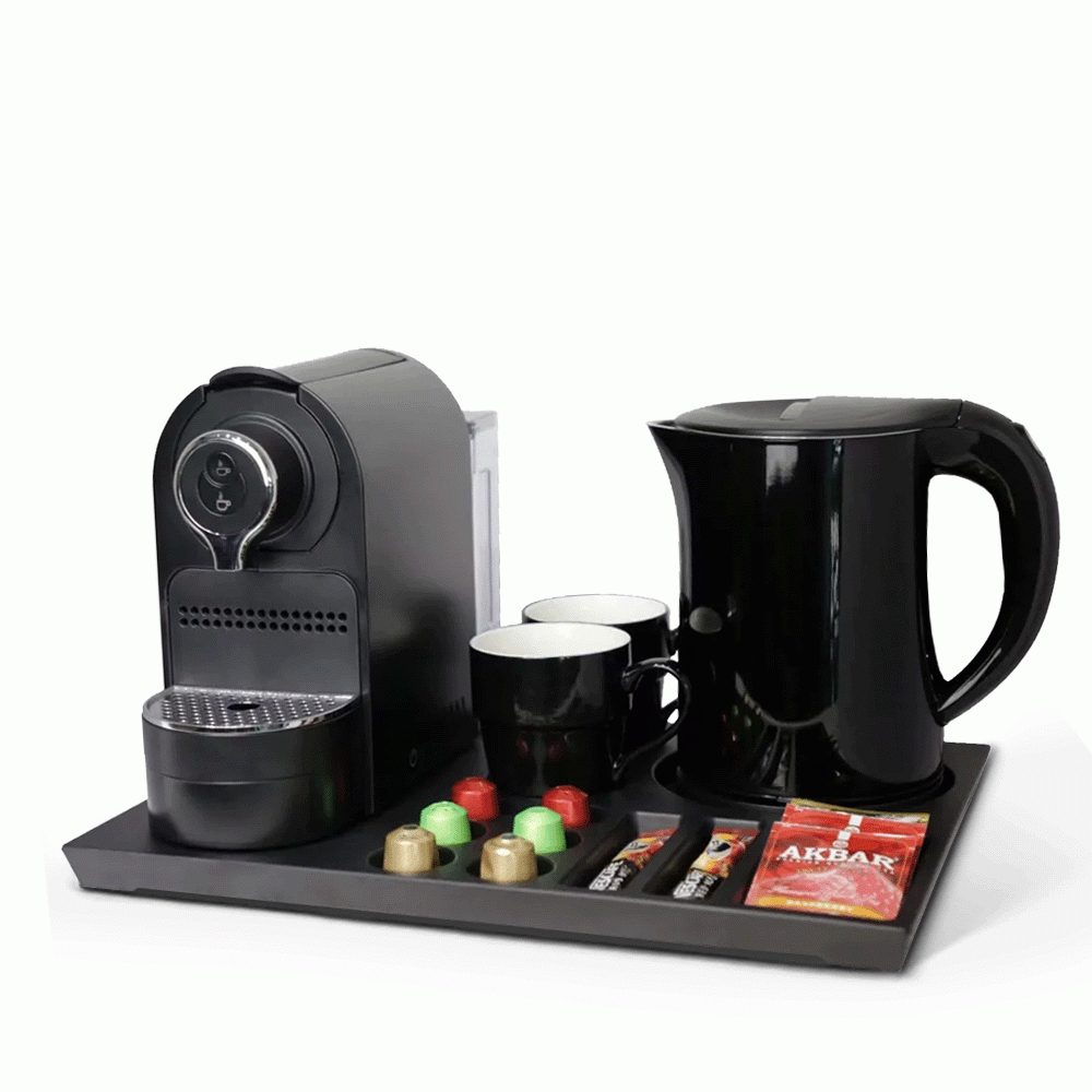 SKU: N42MBL-H1266BL SET KETTLE 1.2L & MELAMINE TRAY