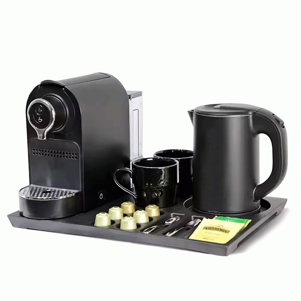 SKU: N42MBL-H1268BL SET KETTLE 0.8L & MELAMINE TRAY