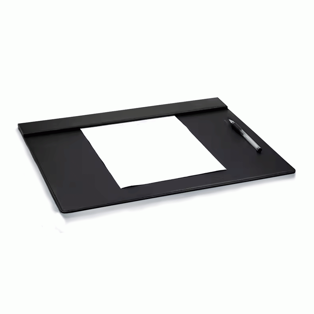 L-26 PU LEATHER DESK BLOTTER WITH PEN SLOT