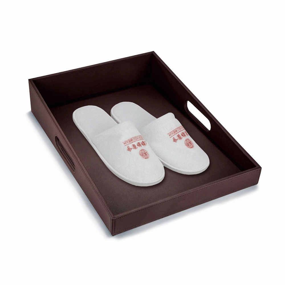 L-17 PU LEATHER SHOE BOX TRAY