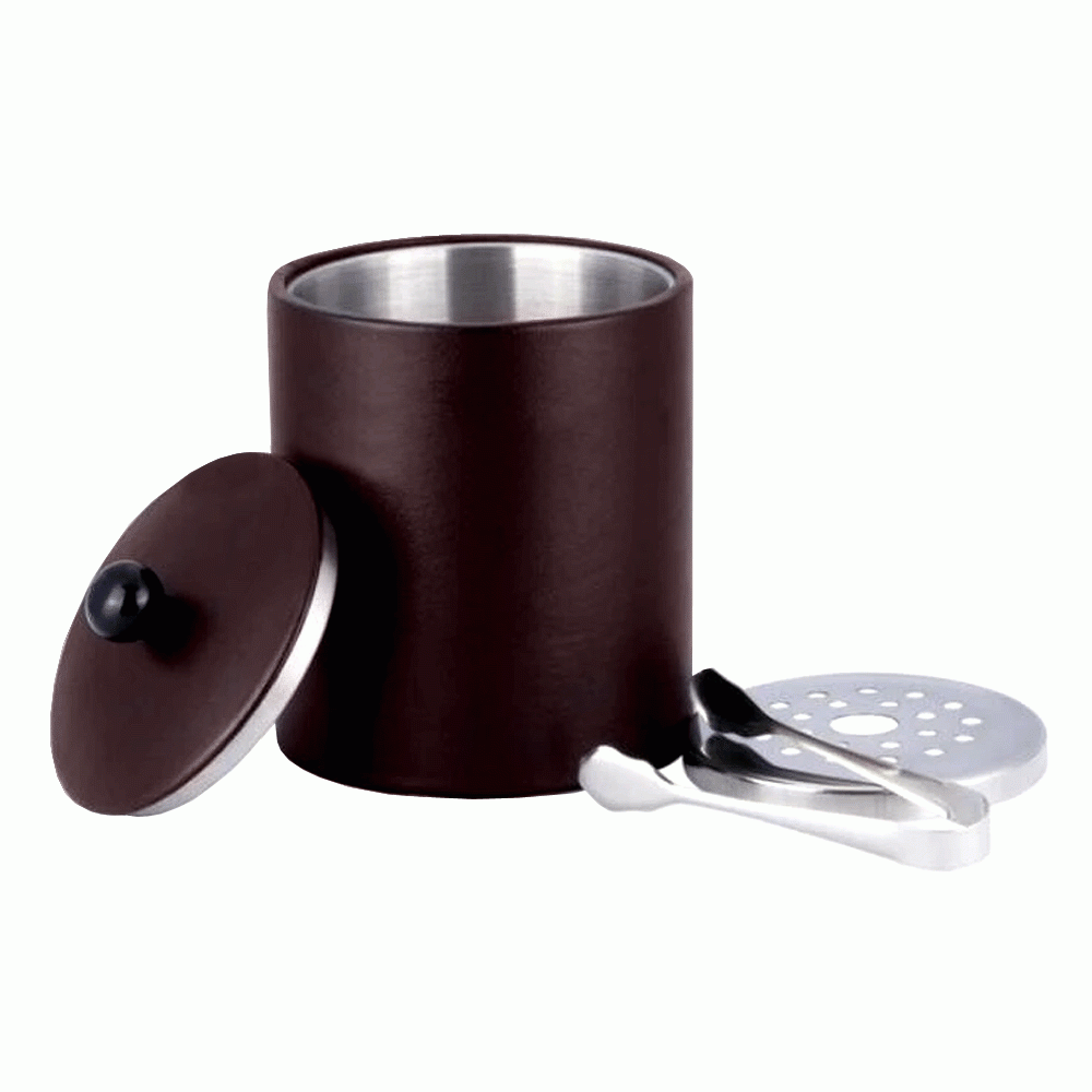 L-16 PU LEATHER ICE BUCKET