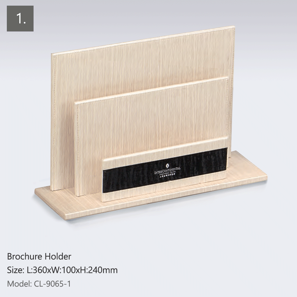 CL-9065 PU LEATHER HOTEL AMENITIES 15pcs