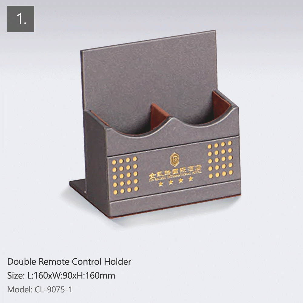 CL-9075 PU LEATHER HOTEL AMENITIES 15pcs