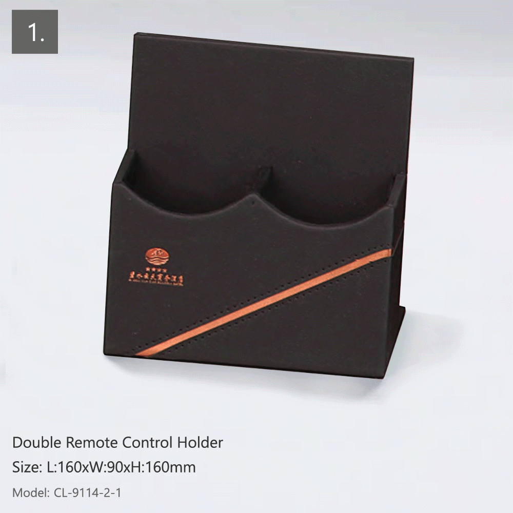 CL-9114-2 PU LEATHER HOTEL AMENITIES 12pcs
