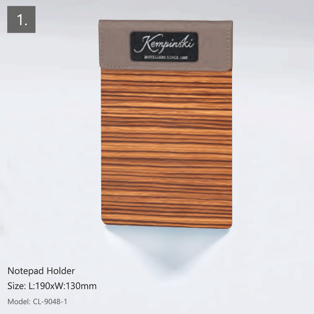 CL-9048 PU LEATHER HOTEL AMENITIES 11pcs