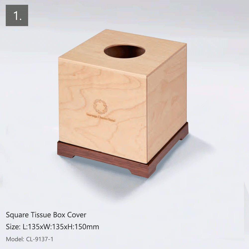 CL-9137 WOODEN HOTEL AMENITIES 8pcs