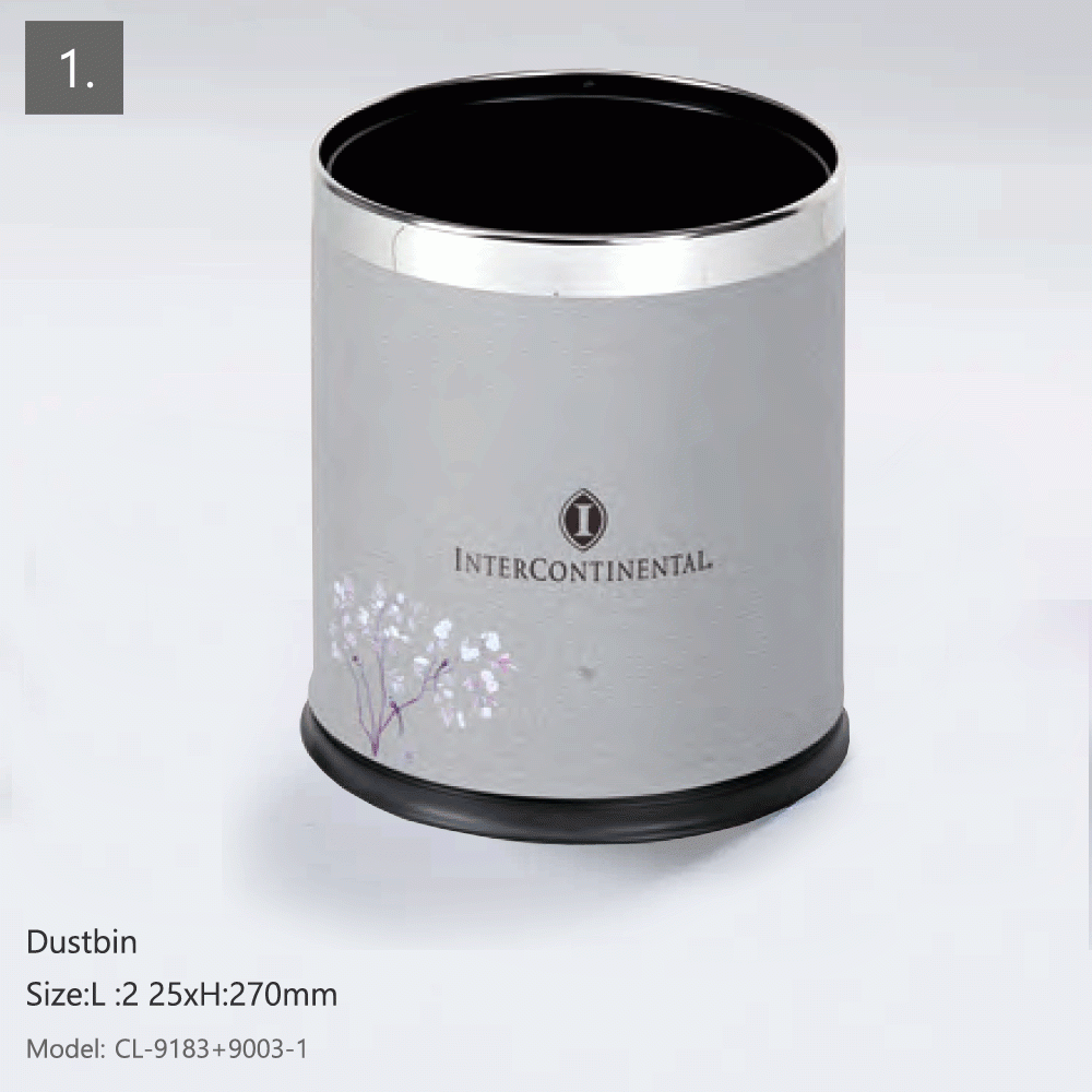 CL-9183+9003 PU LEATHER HOTEL AMENITIES 9pcs