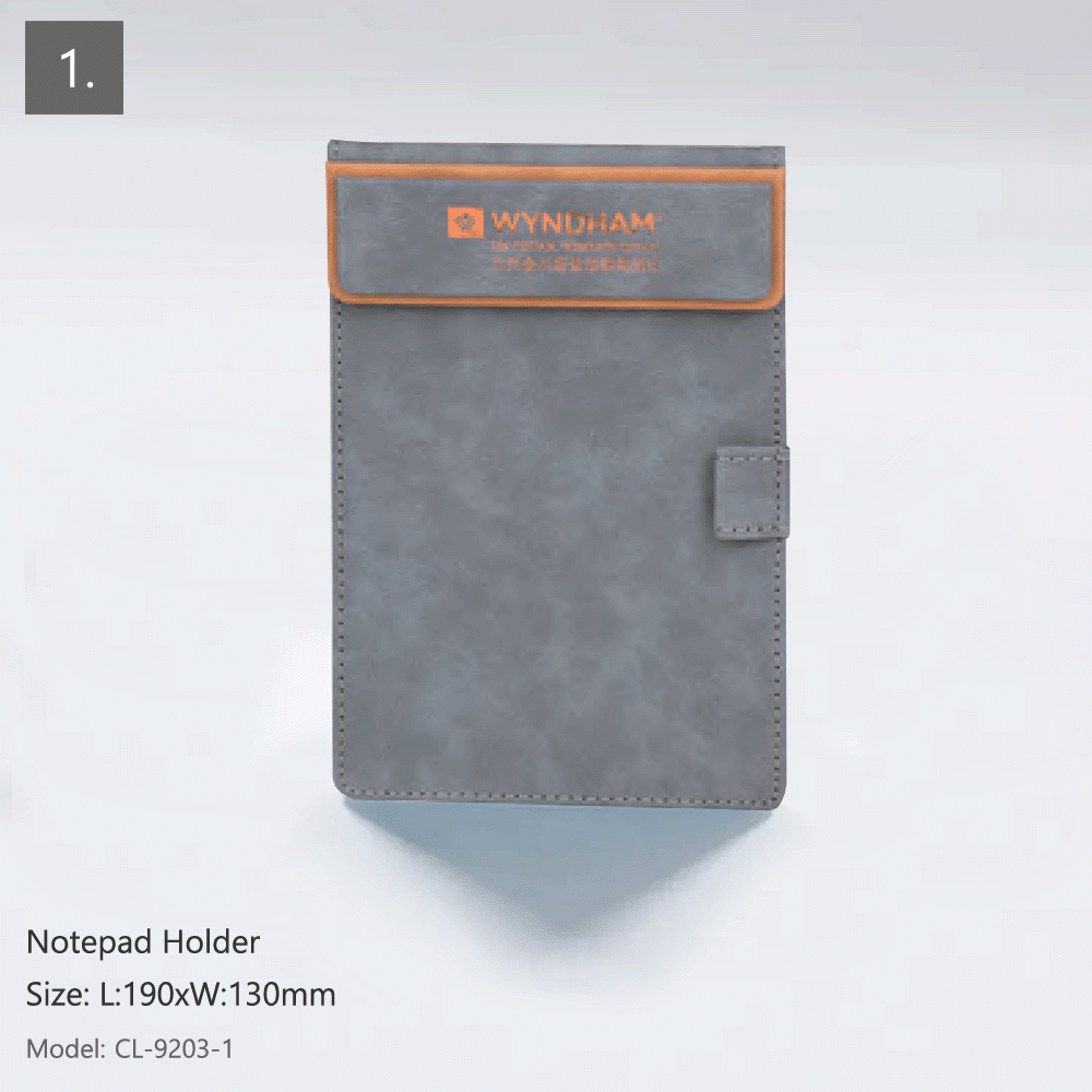 CL-9203 PU LEATHER HOTEL AMENITIES 12pcs