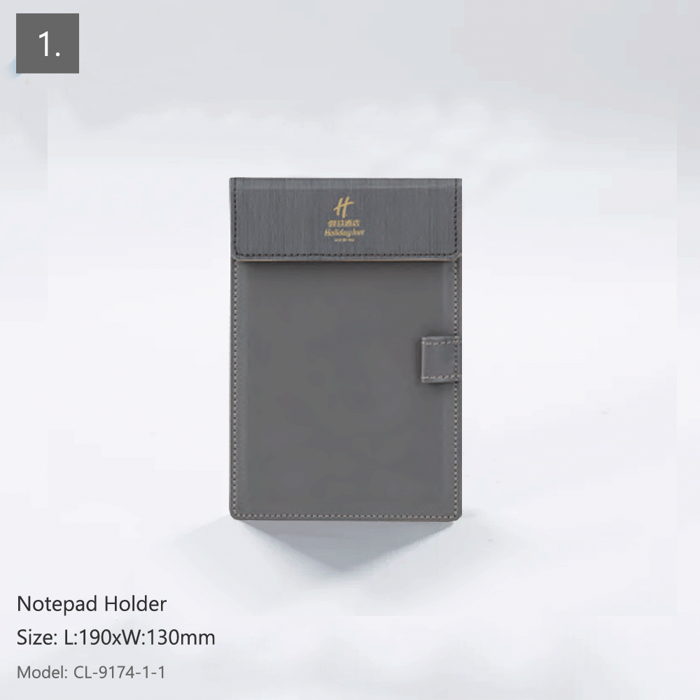 CL-9174-1 PU LEATHER HOTEL AMENITIES 12pcs