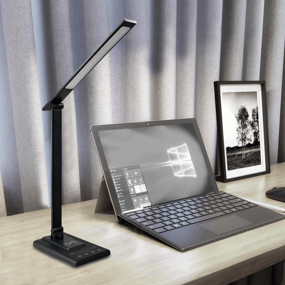 L-05 LED DESK LAMP WITH WIRELESS CHARGER