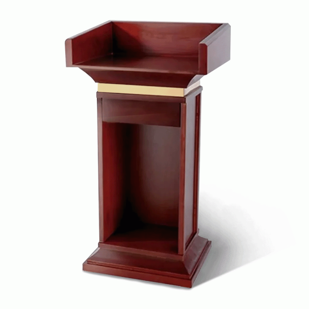 SKU: HS-N011 WOODEN PODIUM STAND
