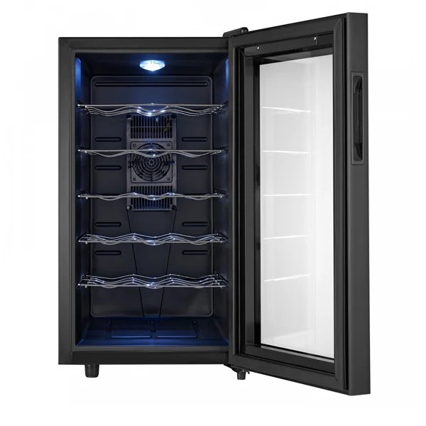 JC-48BFW MINI WINE COOLER 48Ltr, 18 BOTTLES