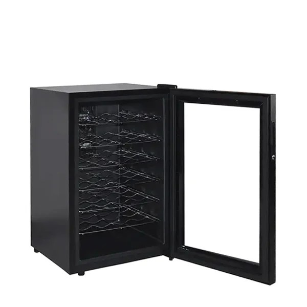 JC-65SFW MINI WINE COOLER 65Ltr, 28 BOTTLES