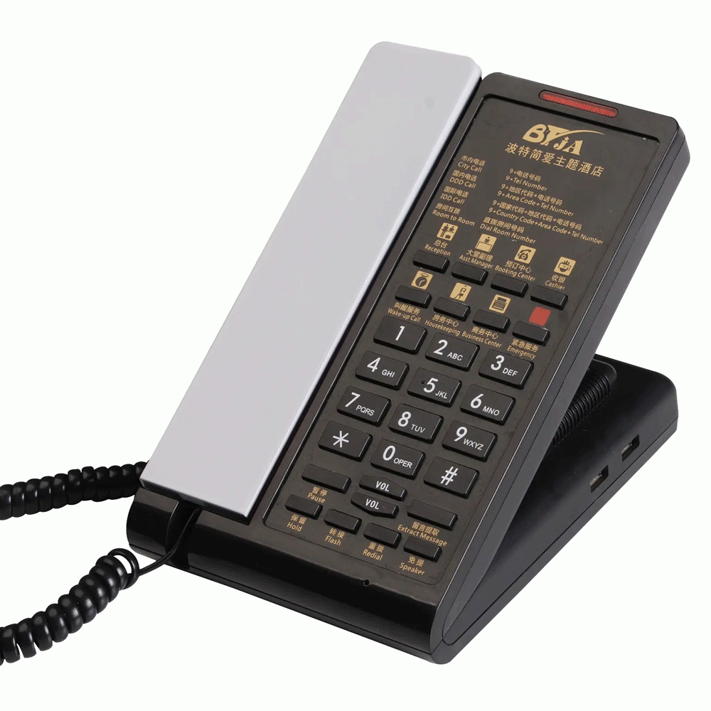 SN-0016WH TELEPHONE FOR HOTEL ROOM - WHITE
