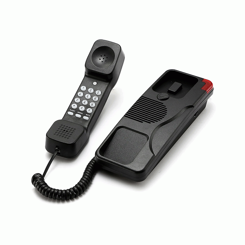 SN-0012BL TELEPHONE FOR HOTEL ROOM - BLACK