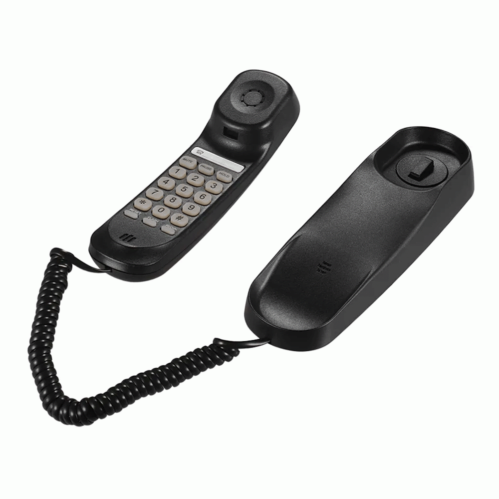 SN-0011BL TELEPHONE FOR HOTEL ROOM - BLACK