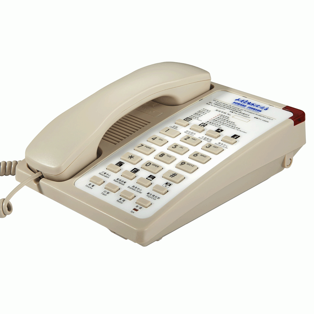 SN-0008BEIG TELEPHONE FOR HOTEL ROOM - BEIGE