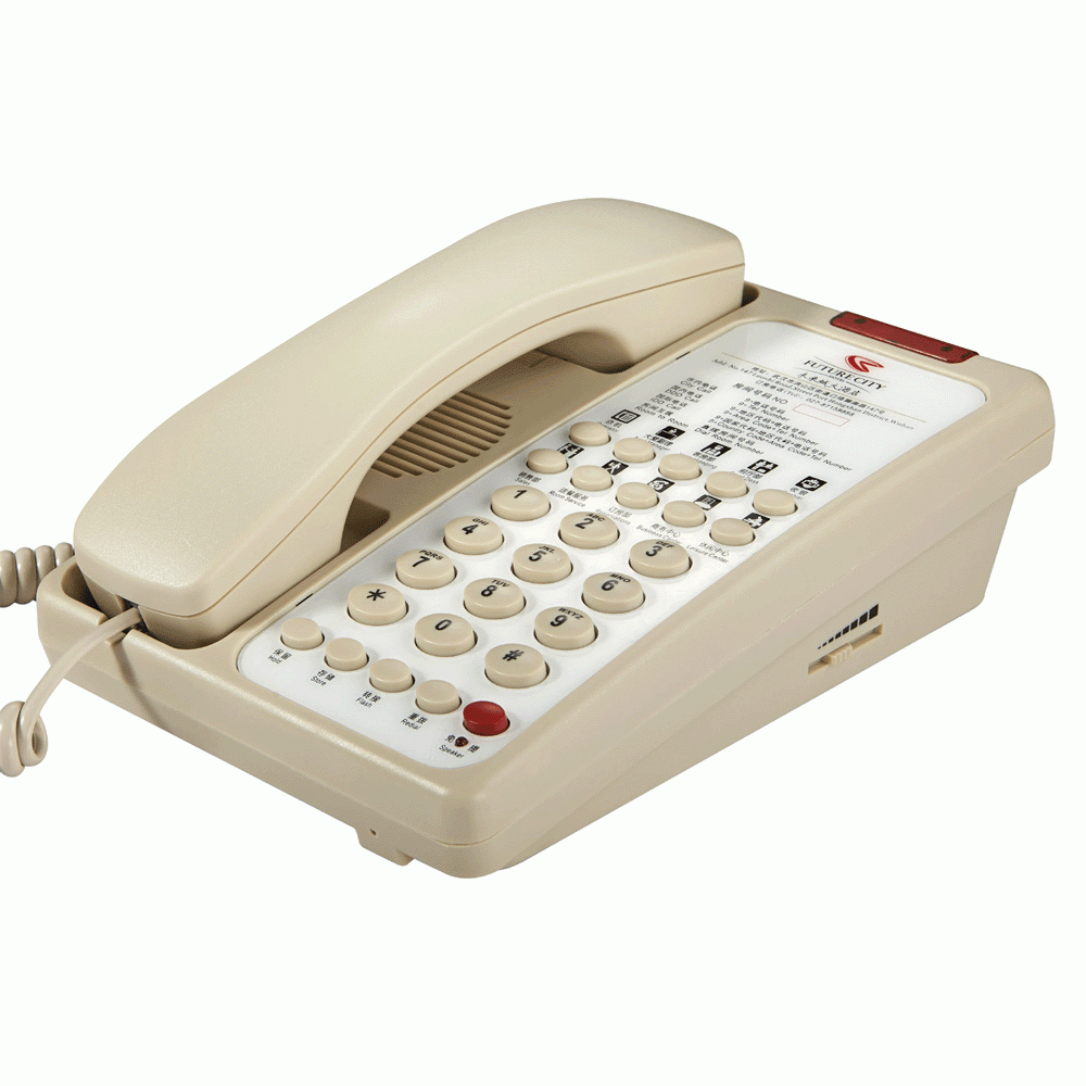 SN-0003BEIG TELEPHONE FOR HOTEL ROOM - BEIGE
