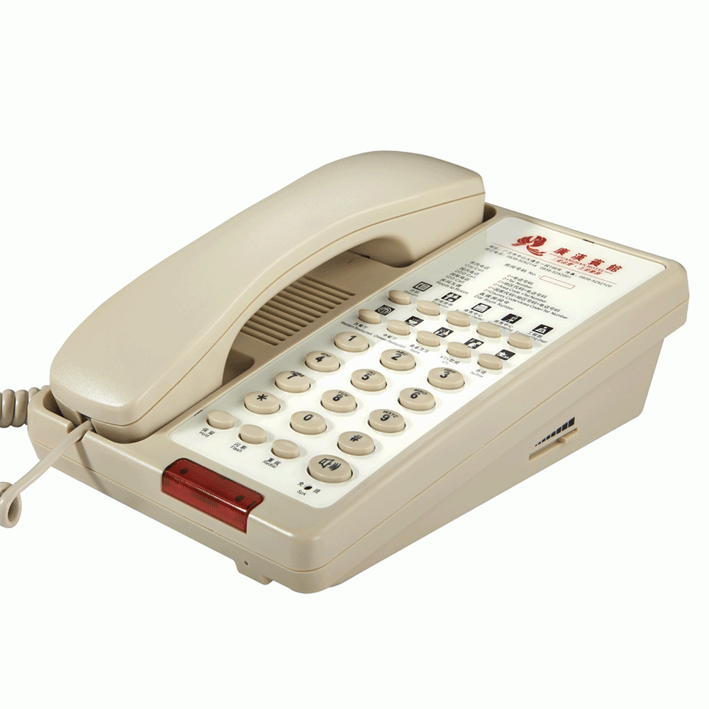 SN-0001BEIG TELEPHONE FOR HOTEL ROOM - BEIGE