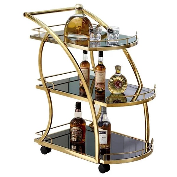 SKU: HS-HZ098 THREE-LAYER SERVICE TROLLEY
