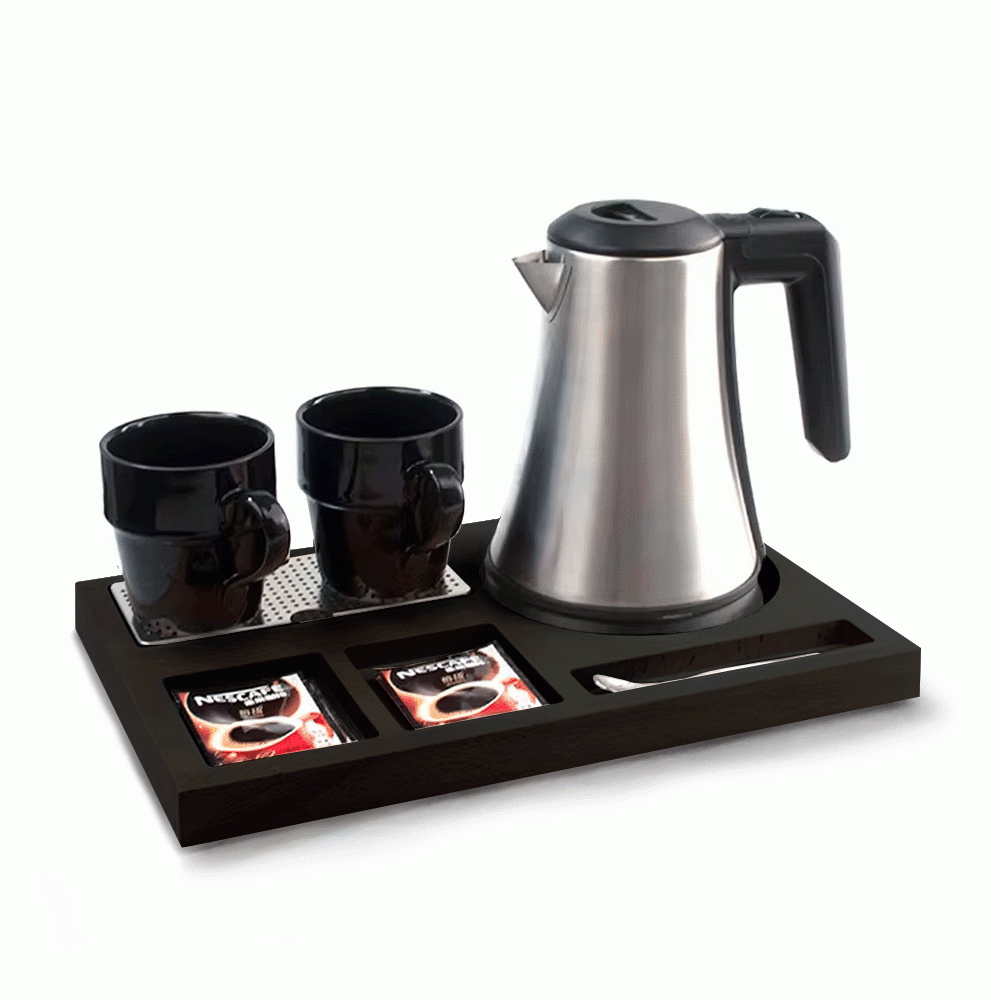 SKU: W-TRAY-BL WOODEN WELCOME TRAY BLACK