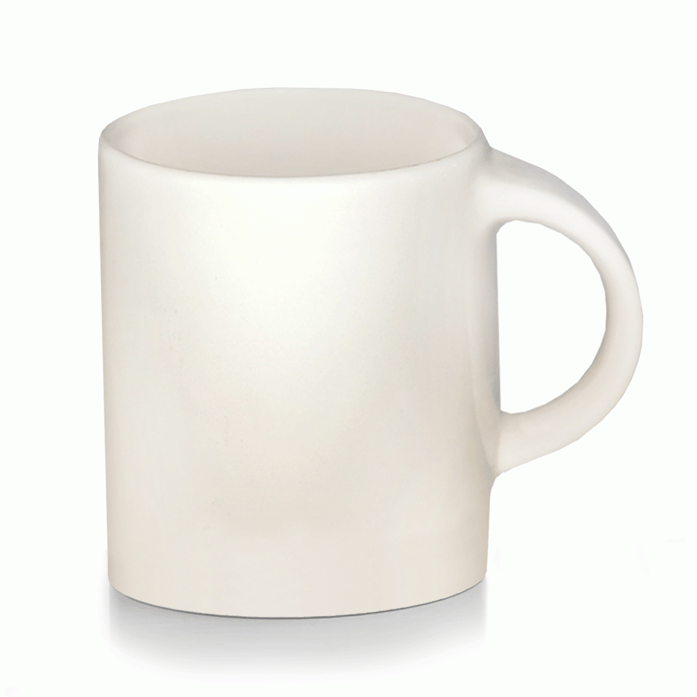 CC04 CERAMIC CUP WITH HANDLE WHITE