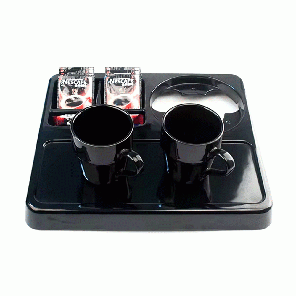 SKU: F-TRAY-BL MELAMINE WELCOME TRAY BLACK