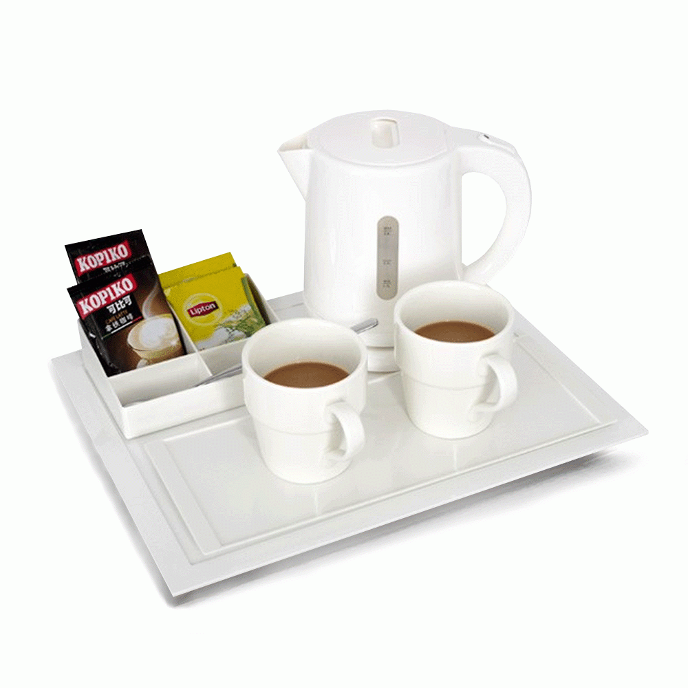 SKU: C-TRAY-WH MELAMINE WELCOME TRAY WHITE