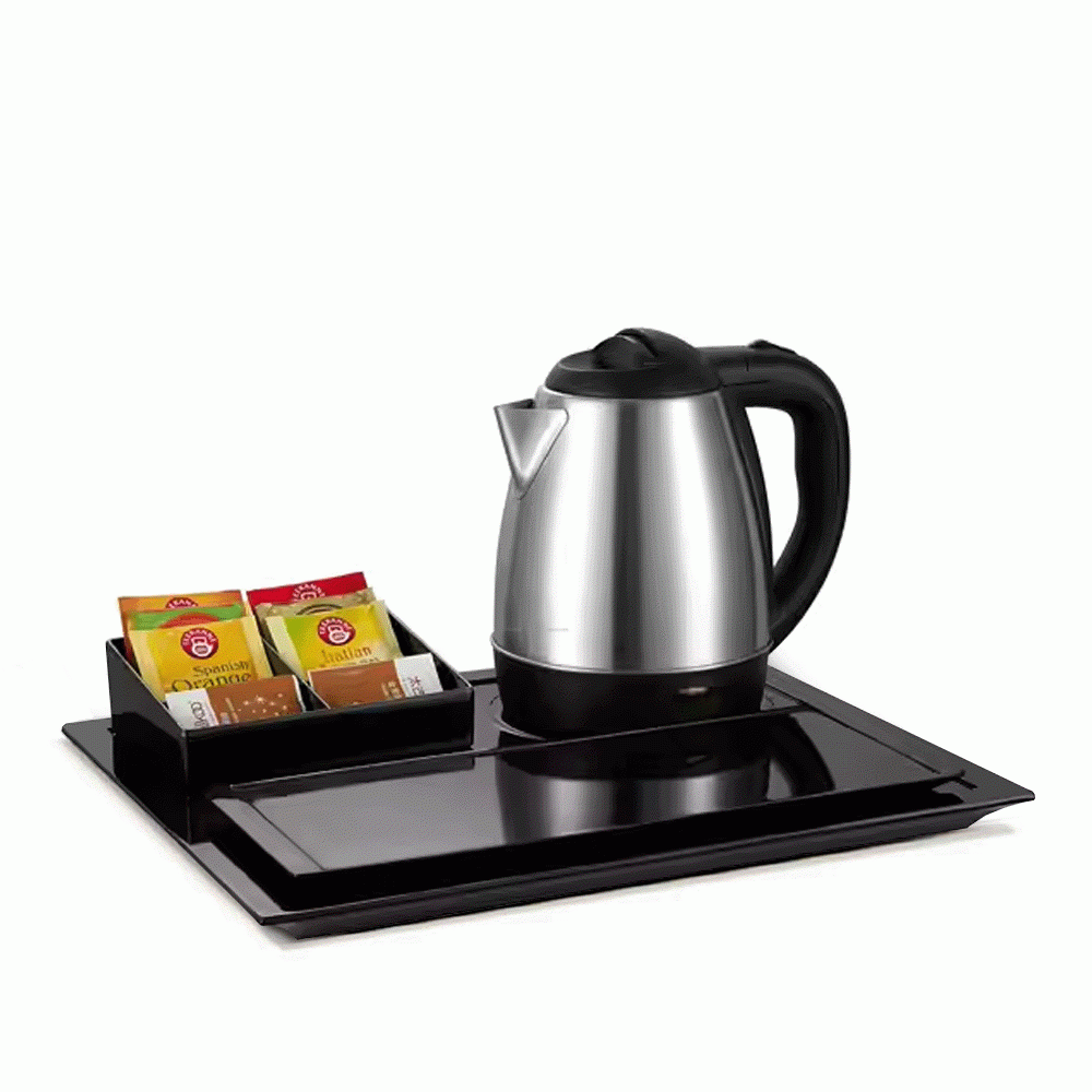 SKU: B-TRAY-BL MELAMINE WELCOME TRAY BLACK