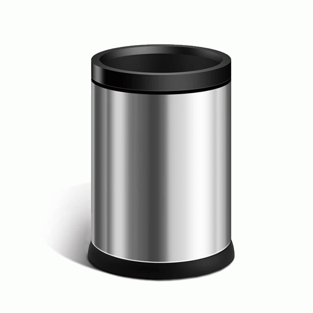 SKU: WD-R1-9L OPEN TOP WASTE BIN 9Ltr
