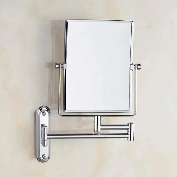 QL-3238 WALL MOUNTED MAGNIFYING MIRROR SQUARE