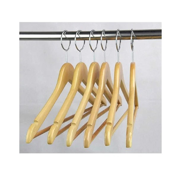 1001 ANTI-THEFT WOODEN CLOTHES HANGER 44.5x23x1.2cm