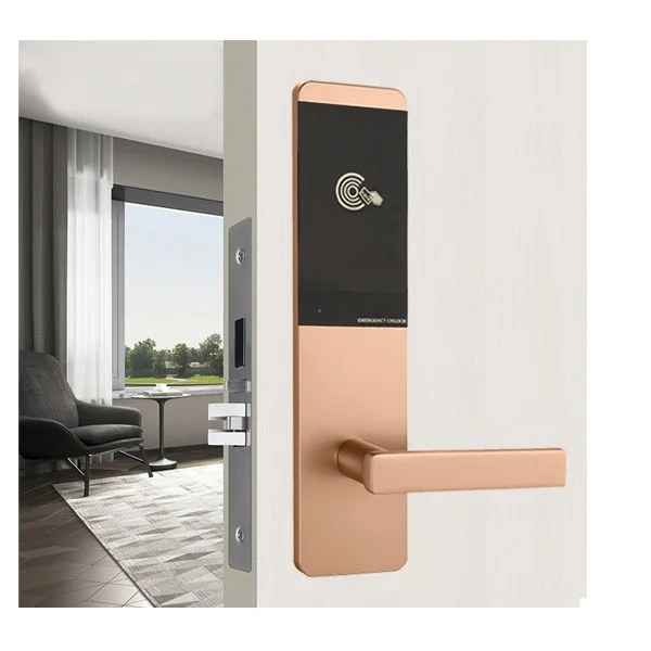 HOTEL SMART DOOR LOCK - ROSE GOLD