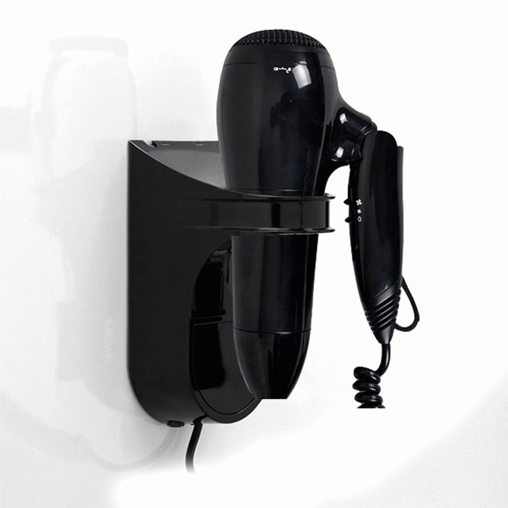 SKU: F2B WALL MOUNTED FOLDABLE HAIR DRYER 1800-2100W BLACK