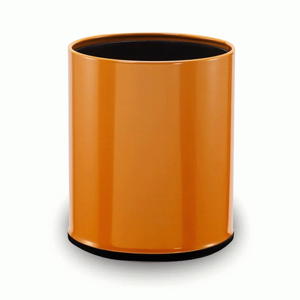 SKU: HDX-101OR OPEN TOP METAL WASTE BIN 10Ltr