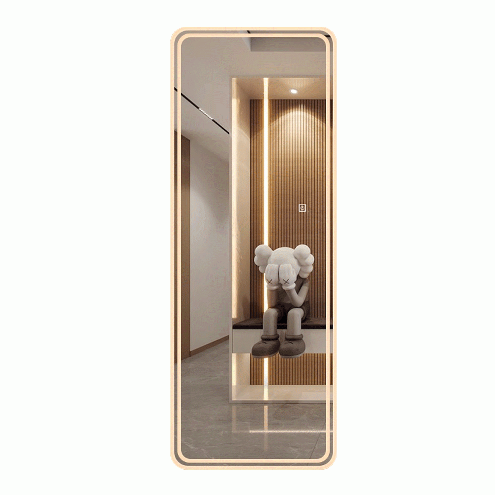 SKU: QSJ-LHJ68 FULL LENGTH LED FRONT LIGHT FRAME MIRROR
