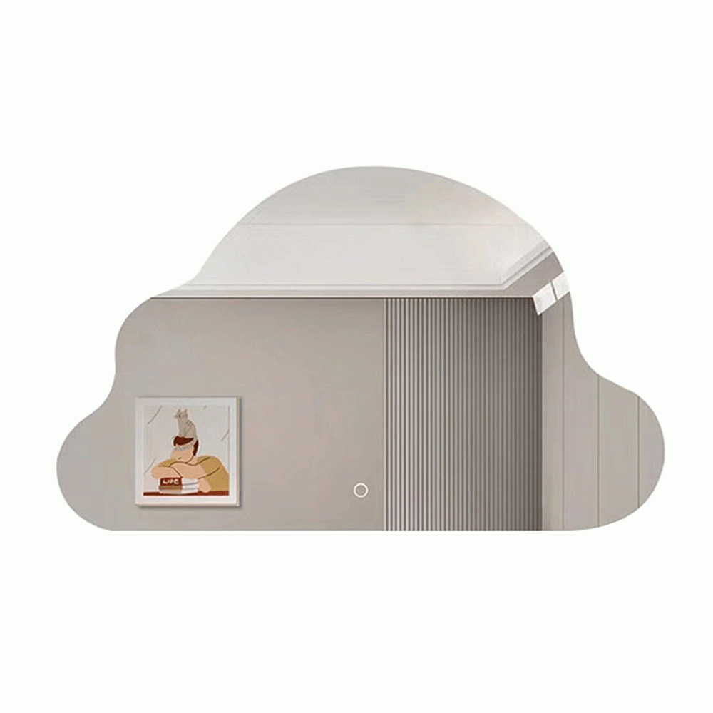 SKU: ZNJ-YX94 LED BACKLIT CLOUD FRAMELESS MIRROR