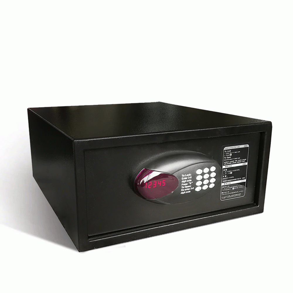 SKU: CT-2038G FRONT- OPENING DRAWER TYPE SAFE BOX Dim.: W:42xD:37xH:20cm