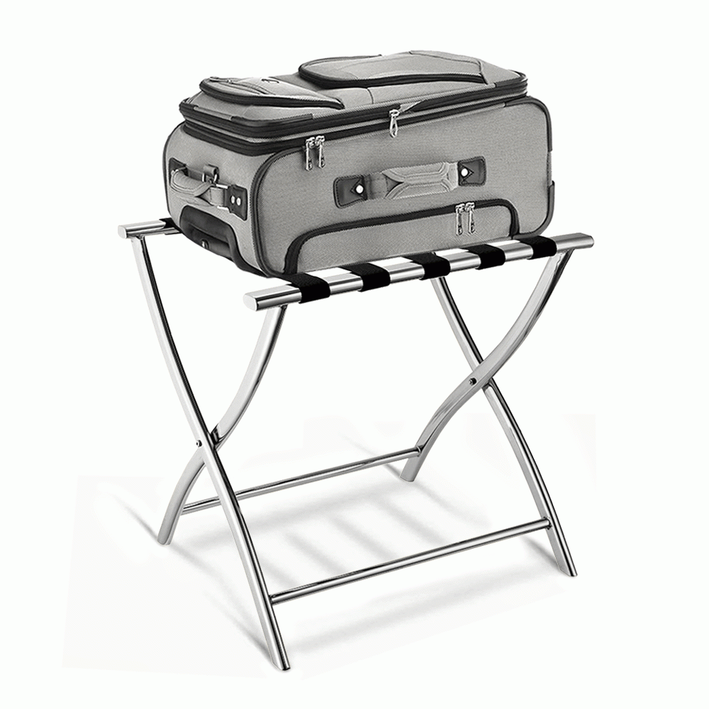 SKU: HS5245525-2 LUGGAGE RACK STAINLESS STEEL