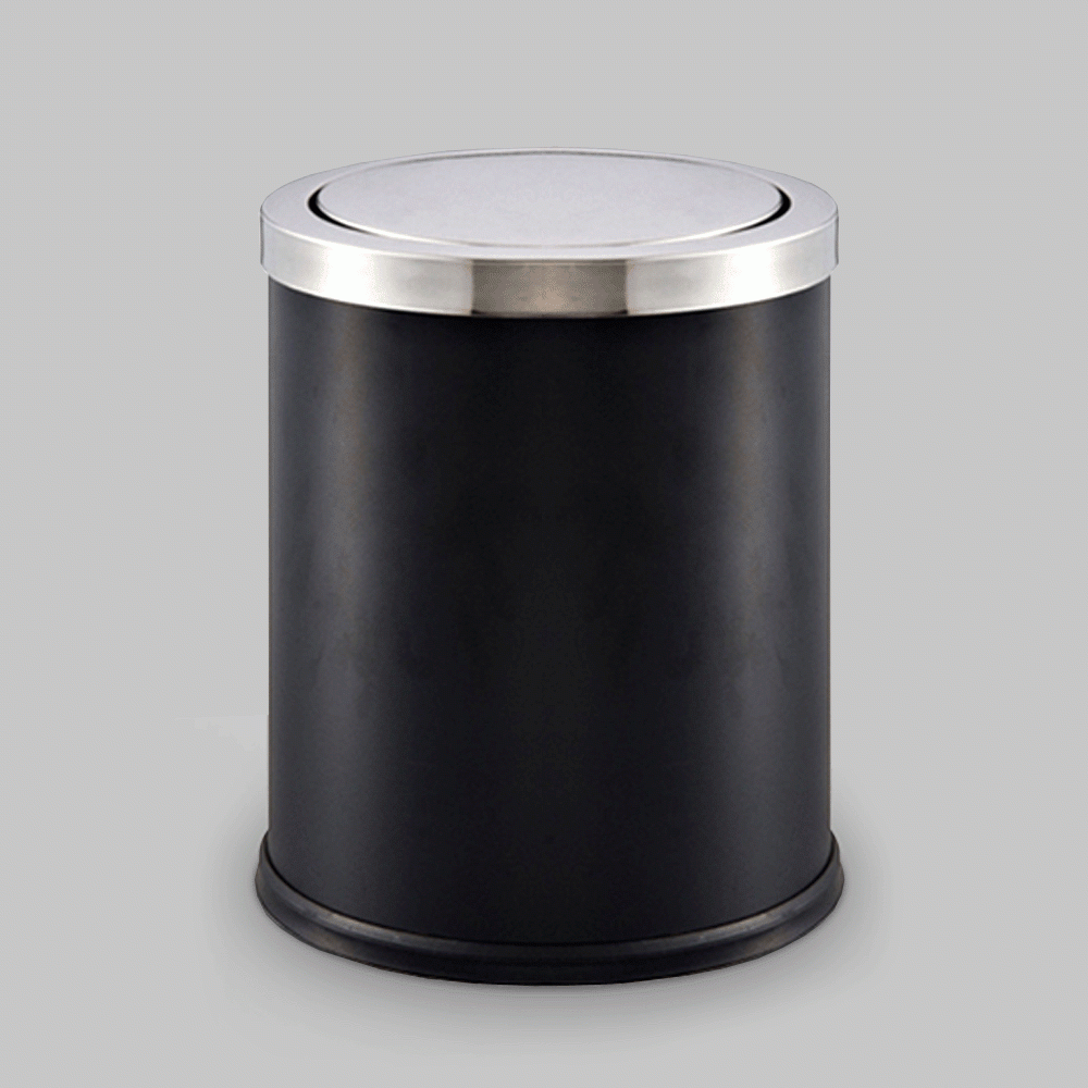 SKU: GPX-110X-B SWING LID WASTE BIN 10Ltr