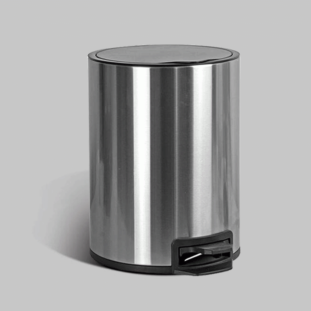 SKU: HPX-22-5LS PEDAL DUSTBIN 5Ltr (SIZE OPTIONS: 5Ltr, 8Ltr, 12Ltr)
