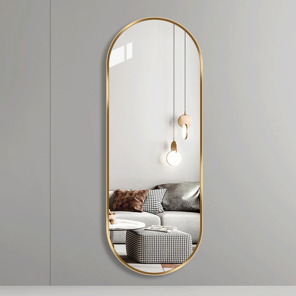 SKU: QSJ-LHJ66 FULL LENGTH LED BACKLIT FRAME MIRROR