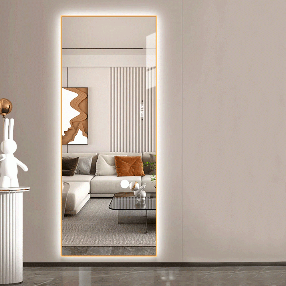 SKU: QSJ-LHJ69 FULL LENGTH LED BACKLIT FRAME MIRROR